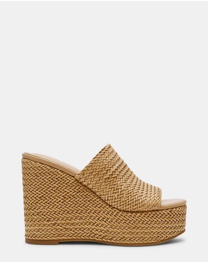 Steve Madden - Cassi light natural raffia