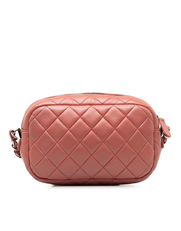 Chanel - Pre-Loved Mini Lambskin Camera Case