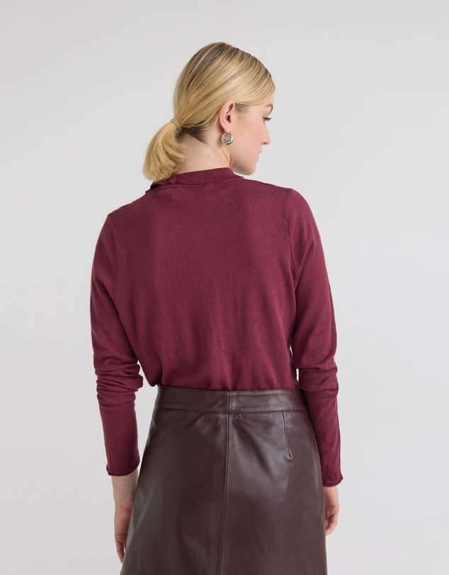 Oxford - Edwina Silk Blend Polo Collar Knit