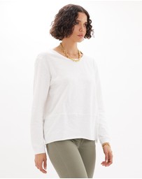Amelius - Elaine Raw Hem Sweater