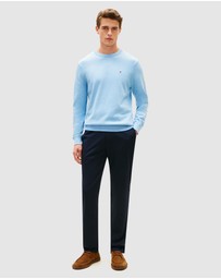 Tommy Hilfiger - Flag Embroidery Crew Neck Jumper