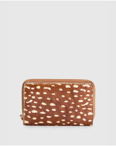 Evity - Willow Leather Hair-On Deer Print