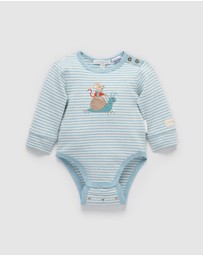 Purebaby - Thick Applique Bodysuit -Kids-Babies