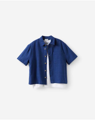 DENIM NAVY TEXTURED
