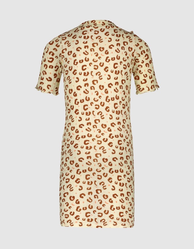 Like FLO - Fancy Rib Leopard Dress - Kids-Teens