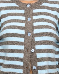 Dazie - Kira Stripe Cardigan