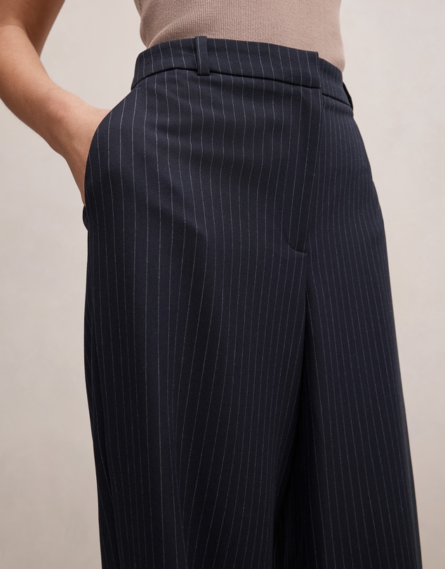 Forever New - Paloma Tall Pinstripe Wide Leg Pants