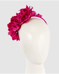 Max Alexander - Fuchsia Orchid Flower Fascinator