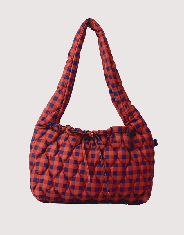 The Somewhere Co - Chestnut Quilted Shoulder Bag