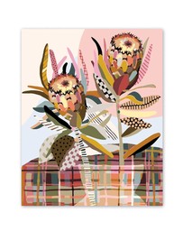 Journey Of Something - Paint by Numbers - Two Proteas