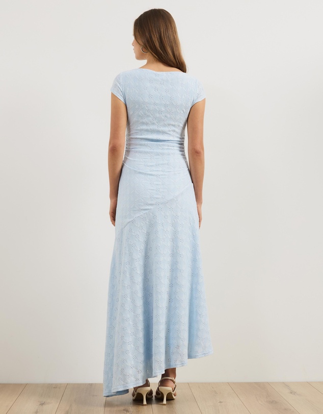Atmos&Here - Bridget Stretch Geo Lace Midi Dress