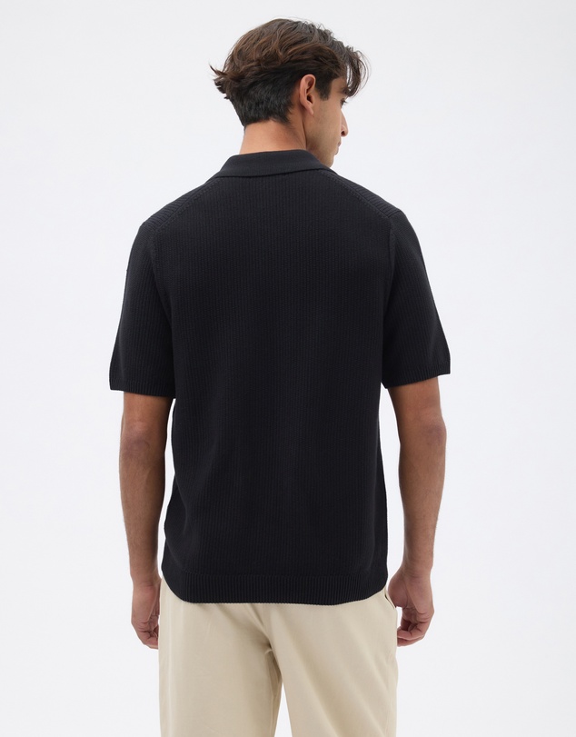 AERE - Organic Cotton Zip Knit Shirt