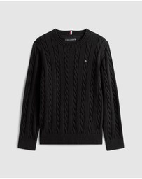 Tommy Hilfiger - Cotton Cable Sweater - Teens