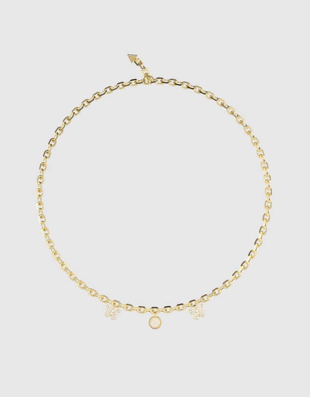 GUESS - Borboleta & 4G Charm Necklace