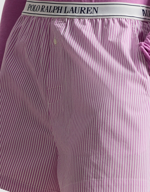 Polo Ralph Lauren - Shirting Stripes Cotton Boxer Short