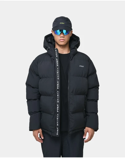 PYRA - Alpine Puffa Jacket Black