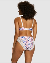 Sans Complexe - Ariane Fantaisy Microfibre & Lace Bikini Brief