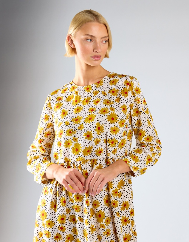 Glamorous - Midi Long Sleeve Wrap Dress