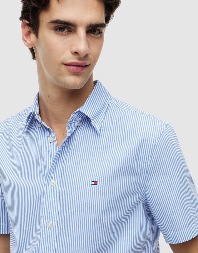 Tommy Hilfiger - Classic Poplin Striped Shirt