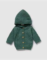 Wilson & Frenchy - Organic Knitted Cable Jacket - Babies