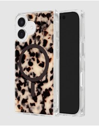 Flaunt - Flaunt Square Blonde Tortoise Shell MagSafe Case for iPhone 17