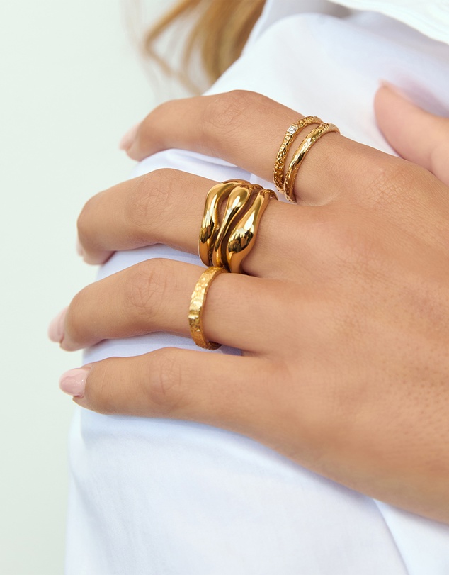 Arms Of Eve - Emperor Gold Stacking Ring