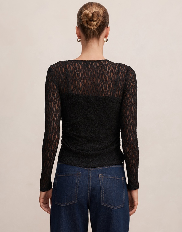 Forever New - Alex Lace Long Sleeves Top