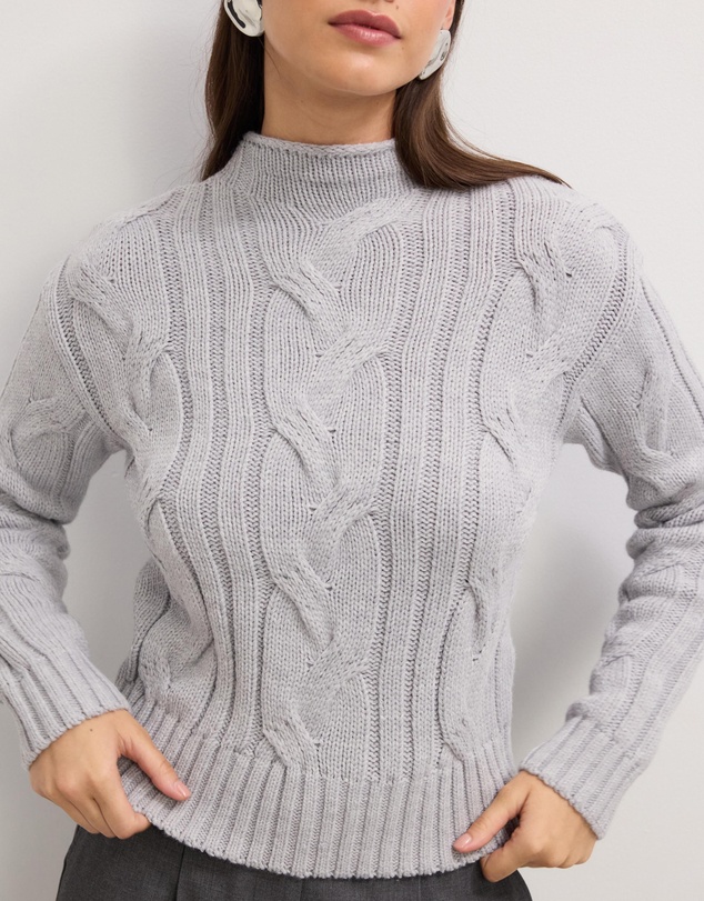 The Fated - Nickson Cable Knit Jumper