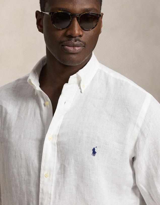Polo Ralph Lauren - Big & Tall - Linen Shirt ICONIC EXCLUSIVE