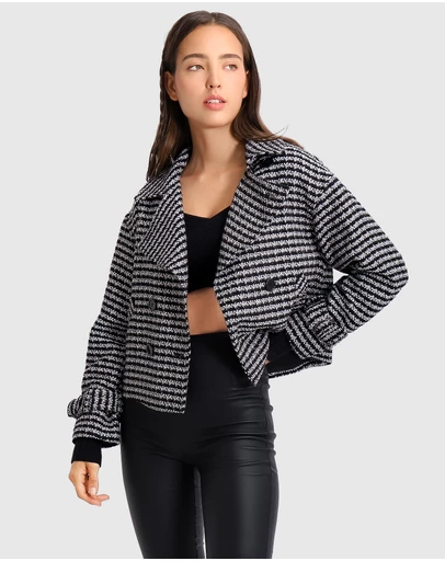 Belle & Bloom - Power Over Me Tweed Jacket