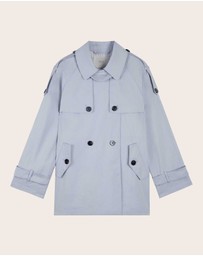IDA+S - Samantha Short Trench Coat