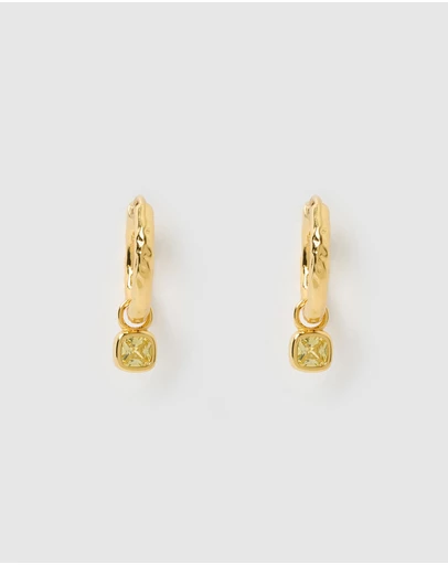 Izoa - Alwyn Huggie Earrings