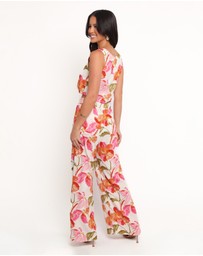 Petal & Pup - Saffra Wide Leg Pants - Everlyn Print