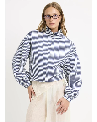 Subtitled - Adelaide Stripe Windbreaker