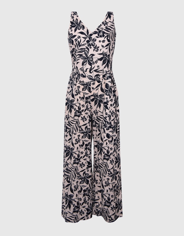 Forcast - Ren Linen Blend Jumpsuit