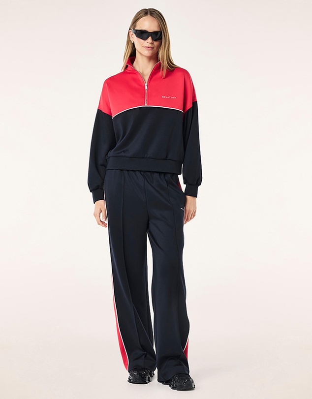 P.E Nation - Boundless Zip Neck Sweat