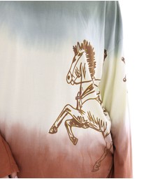 THE TALES - Cowboys Forever Tie Dye Long Sleeve Tee