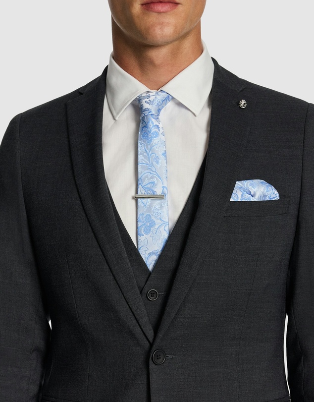 yd. - Lukey Skinny Stretch Suit Jacket