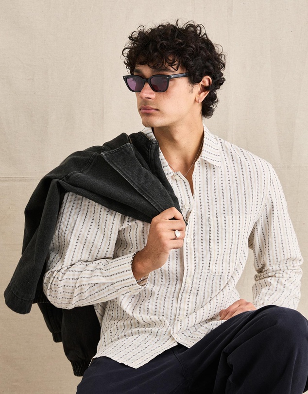Rhythm - Low Tide LS Woven Shirt