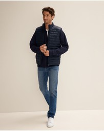 Trenery - Slim Light Wash Jean in Faded Blue
