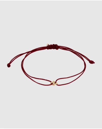 Elli Jewelry - Heart Bracelet in Gold-Plated 925 Silver