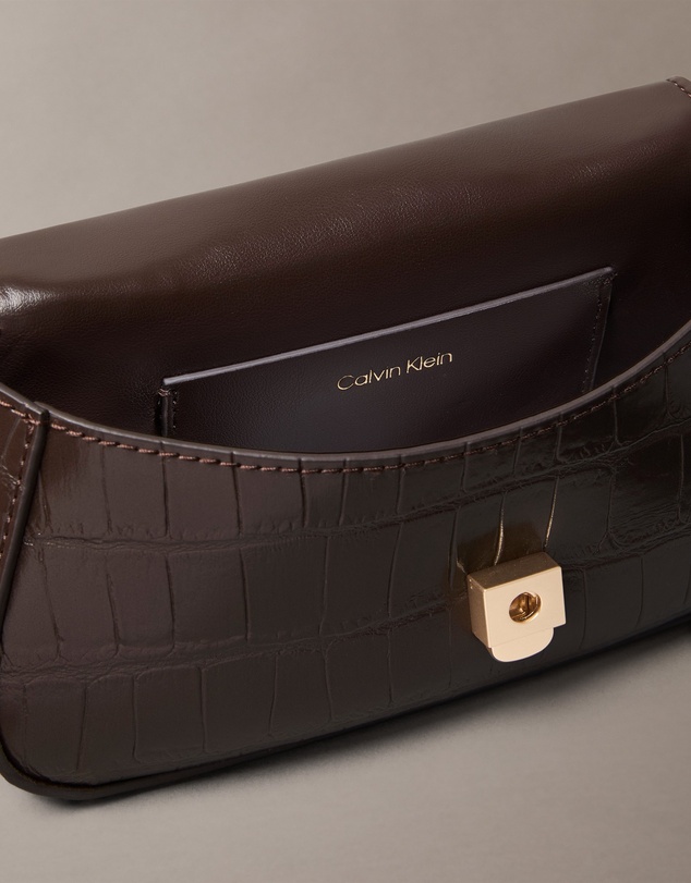 Calvin Klein - Croc Embossed Crossbody Bag