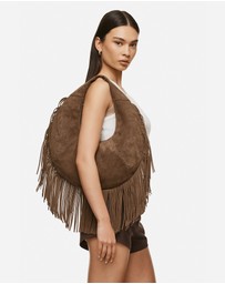 Nakedvice - The Tori Mocha Suede Bag