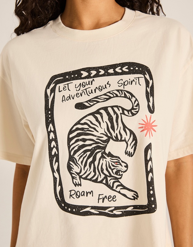 Tigerlily - Adventurous Spirit Boxy Crop Tee