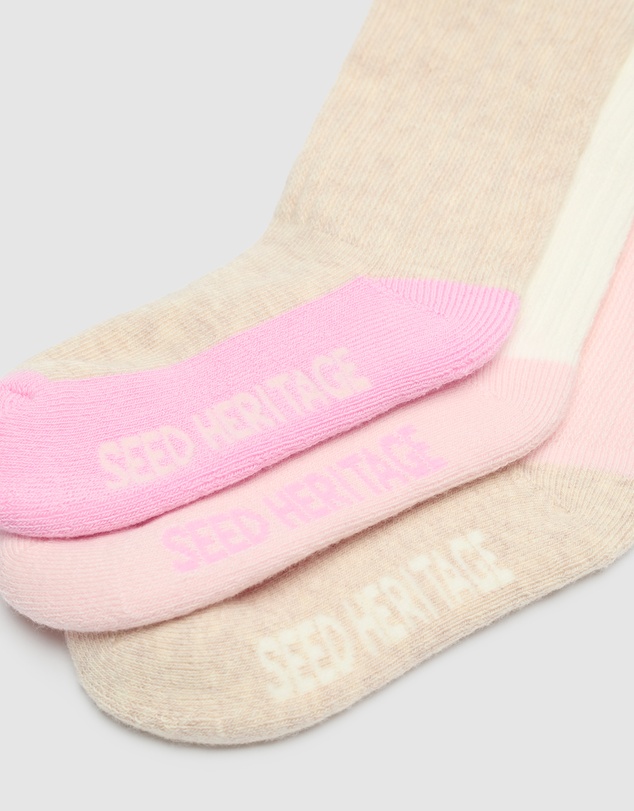 Seed Heritage - Sport Contrast Sock 3 Pack