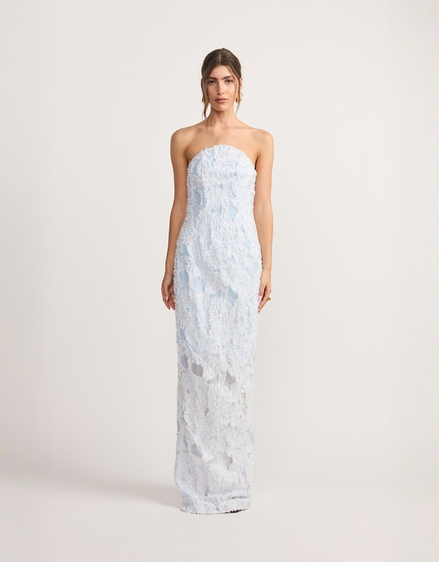 TOJHA - Rielle Strapless Maxi Dress Cloudstream