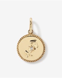 Michael Hill - Diamond Accent Sagittarius Zodiac Pendant in 10kt Yellow Gold