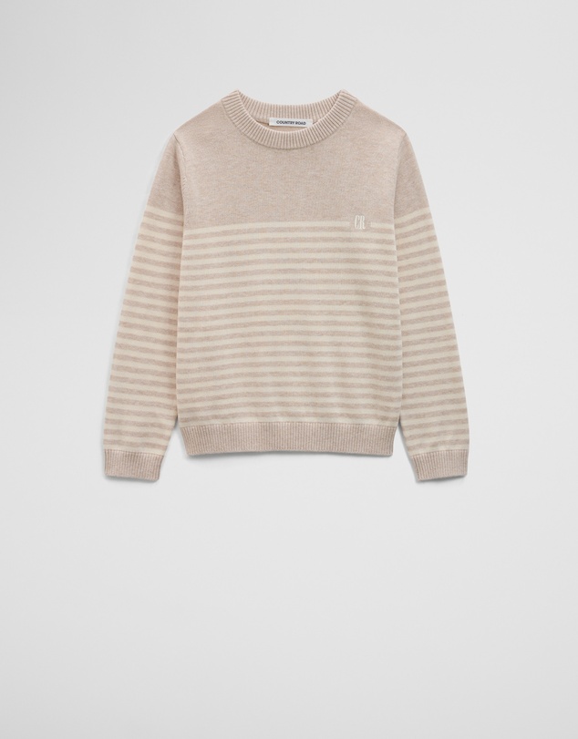 Country Road - Stripe Country Road Logo Knit