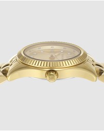Michael Kors - Lexington Gold Tone Analogue Watch