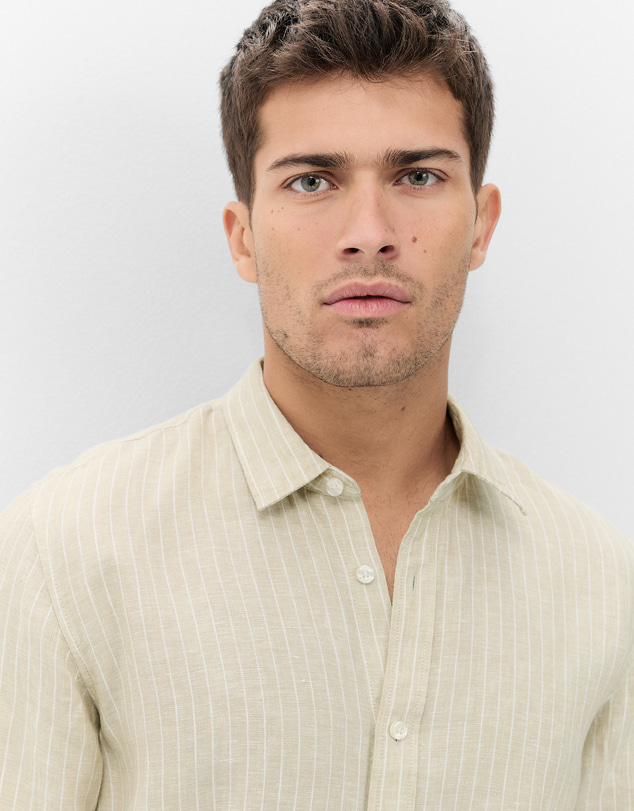 UNISON - Linen Regular Fit Shirt